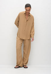 Drawstring Trouser - Stone - Matteau